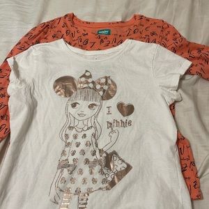 Girls tees size 10/12